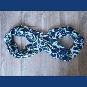 Mud pie nautical infinity scarf